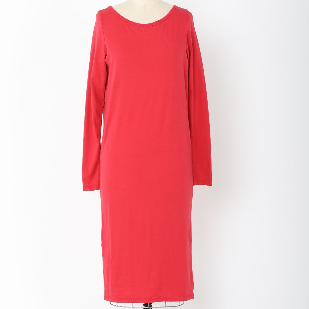 Desert Shore Dress in Lipstick